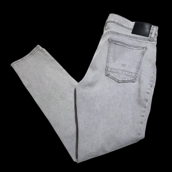 Hudson Zack Stretch 5- Pocket Gray 38x32 Skinny Jeans $255 - Picture 2 of 12
